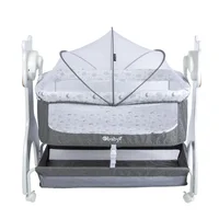 Cuna Mecedora Aura – Eb754 Gris