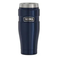 Termo Mug King Azul 470ml 19.8cm Acero Inoxidable Azul