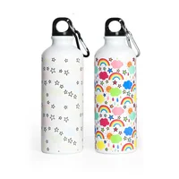 Triple Clean Botilo Acero 500 ml Cambia Color Con Temperatura - Diseño Arcoiris
