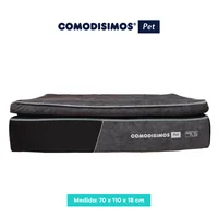 Cama para Perros Grande Cozy Coils 70x110x18 cm