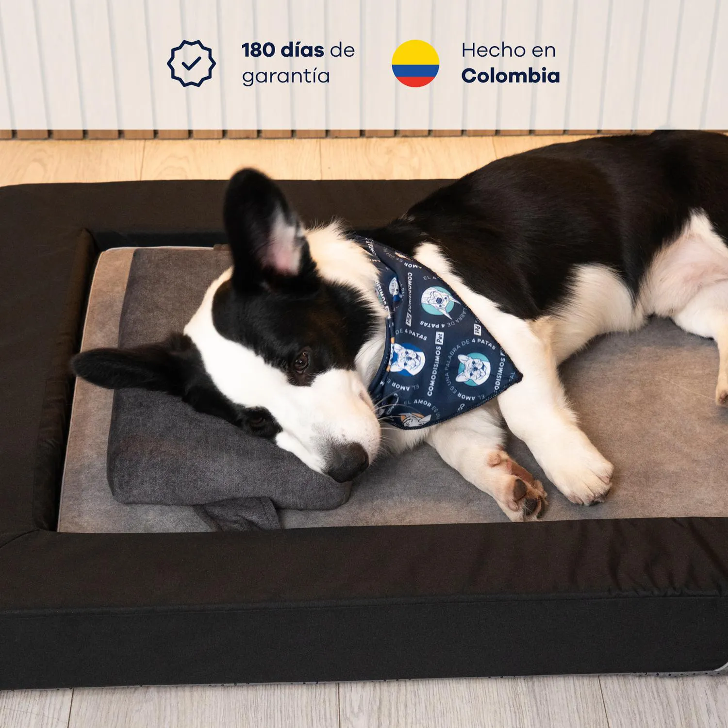 Almohada para Perros Cozy Nap Grande 35x45x8 3