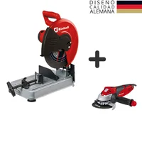 Combo Trozadora 14 Pulgadas 2300W + Pulidora 720W Protección de Polvo Einhell