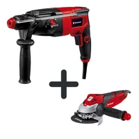 Rotomartillo SDS Plus + Pulidora 720 W Protección de Polvo Einhell