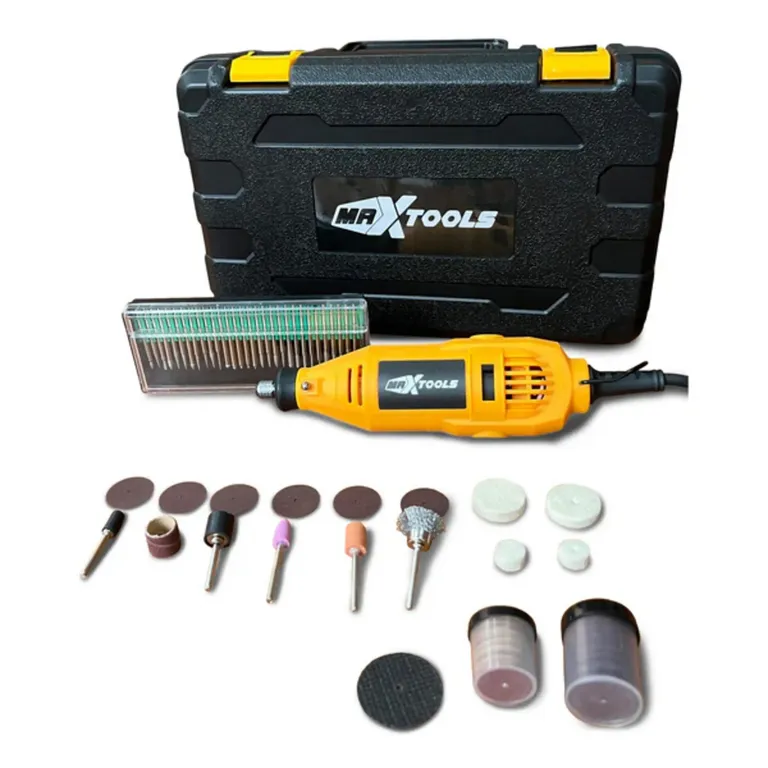 Mototool Maxtools 60 Watts 110V Estuche + 50 Accesorios Mt-totopc