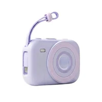 Wiwu Power Bank Leica Purpura P038 Wiwu 10000 Mah 22.5 W Carga Magnética