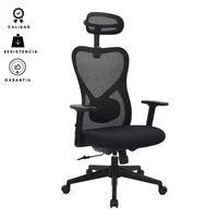 Silla de Oficina Burgo Presidente Negro