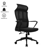 Silla de Oficina Mixe Presidente Negra