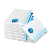 12 Bolsas de Empaque Al Vacio Ahorra Espacio (85 x 55 Cm)