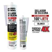 Sellador De Silicona Blanca Rtv