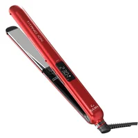 Plancha Gama Cp14 Titanio Roja