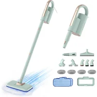 Trapeador De Vapor Con Limpiador De Mano Desmontable Para Limpieza Profunda Newbealer