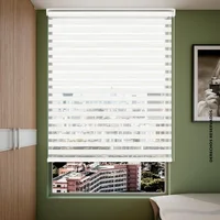 Cortina Enrollable Roller Dúo 120x170 cm Gris Hielo