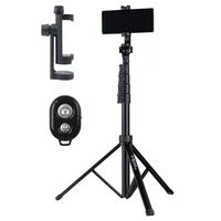 Tripode Celular Tr3pod Aluminio Altura Ajustable Bluetooth