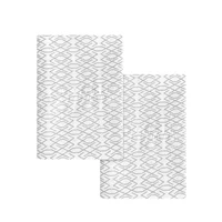Set de 2 Fundas Almohada 50x75 cm Morrison 180 Hilos
