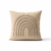 Cojín Rustic 130 T.45x45 Beige