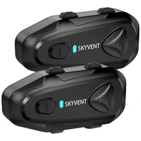 Intercomunicador Bluetooth Para Motocicleta Con Audio Nítido Y Conexión Estable