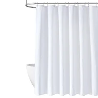 Cortina Baño Ducha 100% Impermeable Con Iman y Forro