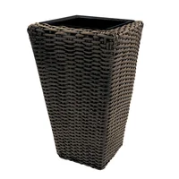 Maceta Plastica Tejida Yotoco 50Cm Wengue Home Col