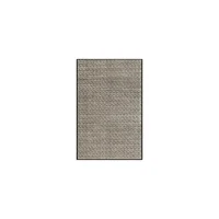 Alfombra para Sala Rectangular  Estilo Geométrico en Tonos Neutros Selección de Fundición Lavable 61cm x 91cm
