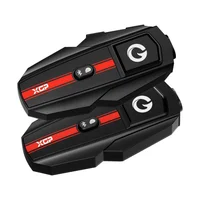 Auriculares Bluetooth para Casco de Motocicleta con Intercomunicador y Cancelación de Ruido