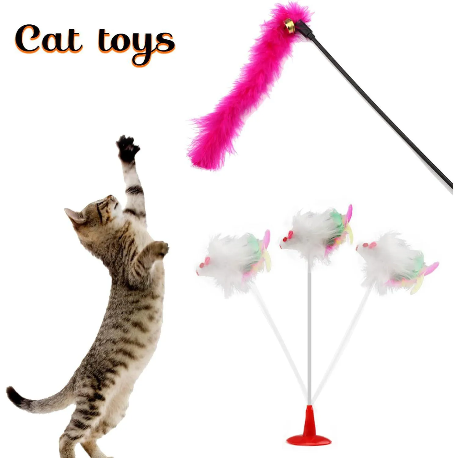 Surtido de Juguetes Interactivos para Gatos con 32 Piezas Variadas 3