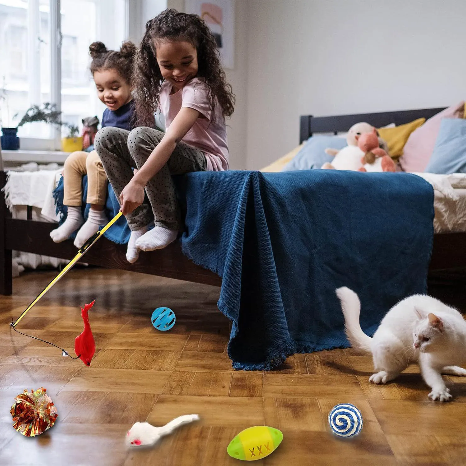 Surtido de Juguetes Interactivos para Gatos con 32 Piezas Variadas 7