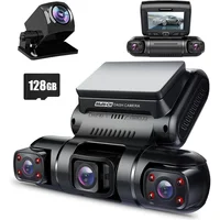 Cámara De Tablero Pruveeo 360 Grados Con Grabación 4 Canales Y GPS