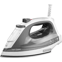 Plancha A Vapor Black+Decker Compacta Con Suela De Acero Inoxidable