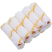 Cubiertas De Rodillo Para Pintura 10 Cm Siesta 1.2 Cm Paquete De 10 Harden