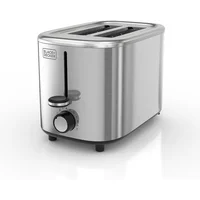 Tostadora de 2 Rebanadas Black Decker Con 7 Niveles y Ranuras Anchas
