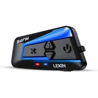 Intercomunicador Bluetooth Para Motocicleta Con Alcance Extendido Y Audio HiFi