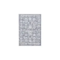 Alfombra para Sala Rectangular Bungalow Rosa Geddis Ikat Resistente y Fácil de Mantener 66cm x 91cm