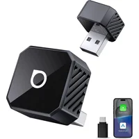 Adaptador Inalámbrico CarPlay Y Android Auto Con Conexión Automática