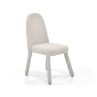 Silla de Comedor Mollen 87x51x58 Tela Beige