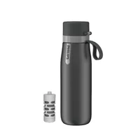 Botella Filtrante Cooler Philips En Acero Inoxidable 550 ml Gris