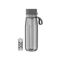 Botella Filtrante Sport Philips 660 ml Gris