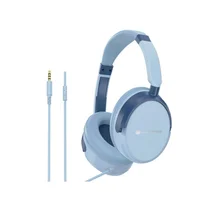Audífonos Diadema Esenses Alámbricos 3.5 Hp-101 Azul