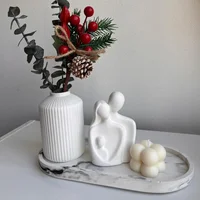 Centro de Mesa Decorativo Con Jarrón Monako 5 Piezas