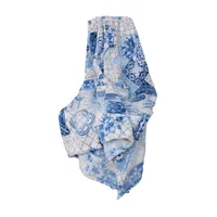Manta Coral Azularte 110x140 cm