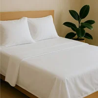 Juego de Sábanas Blanco – Microtex Doble