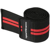 Bandas X2 De Rodilla Squat Negro-Rojo Sportfitness 071768