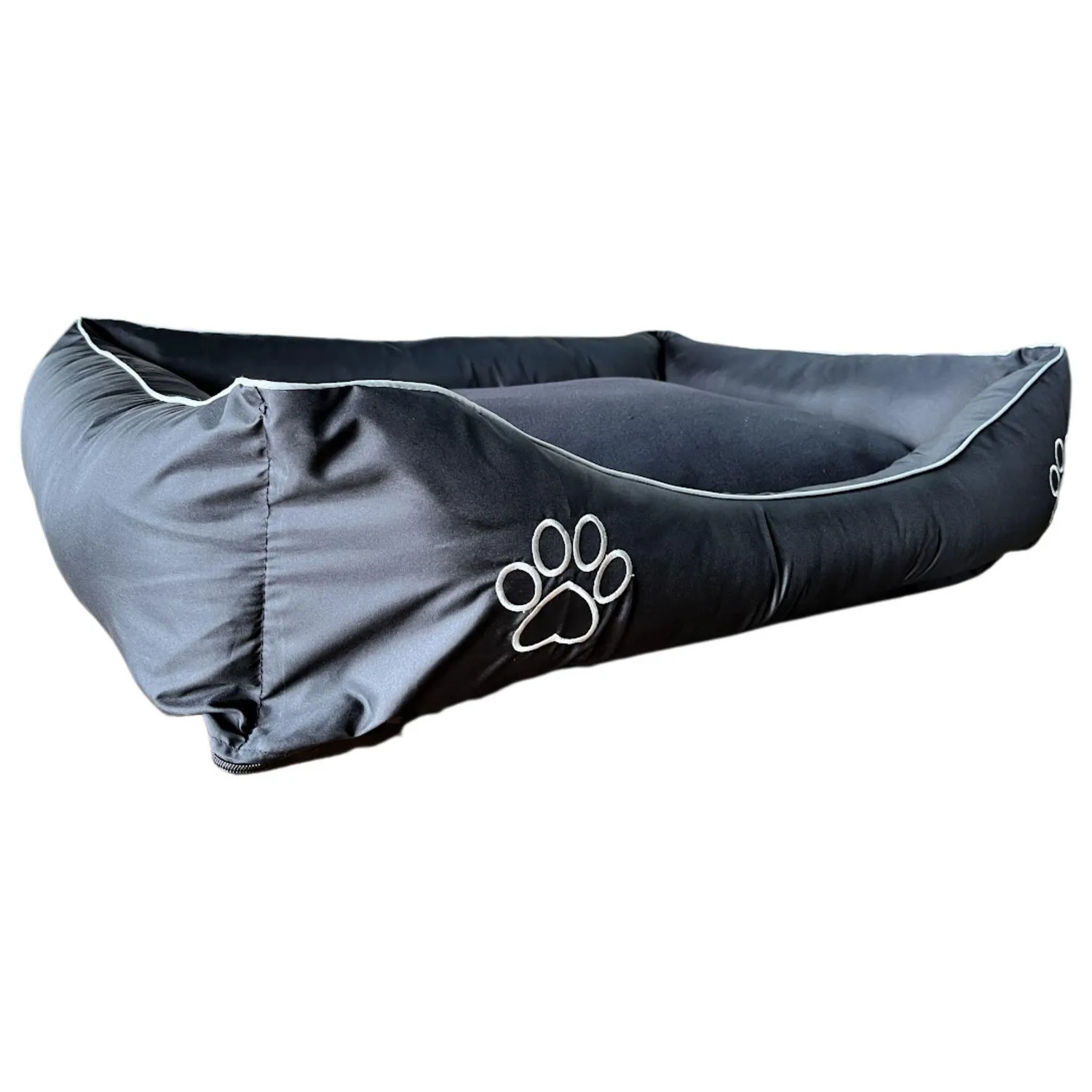 Cama para Perros Cama Soft Polar Grande Gris