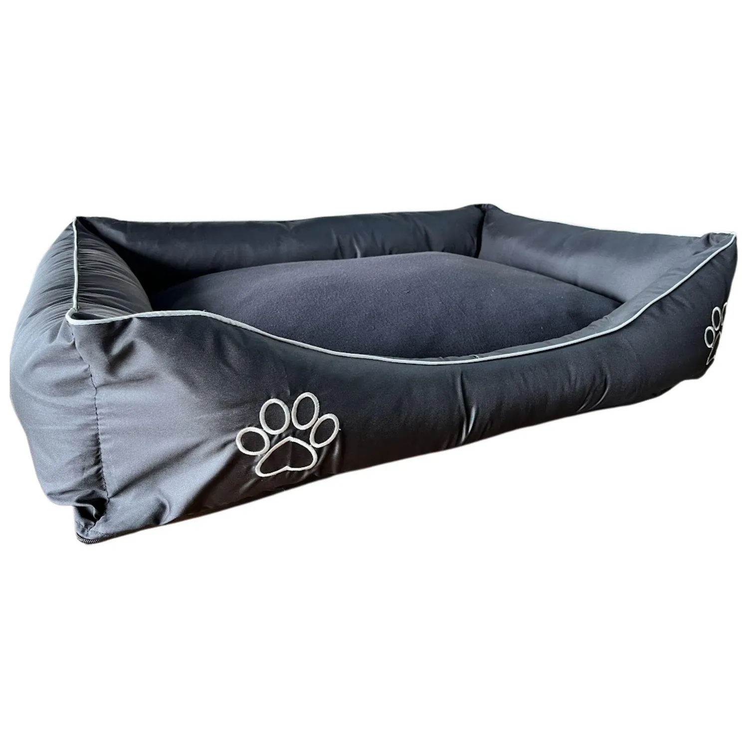 Cama para Perros Cama Soft Polar Grande Gris 3