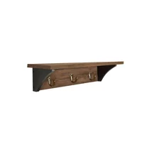 Repisa Napoles 45x11x15.6 cm Café