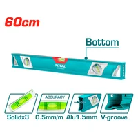 Nivel Burbuja 60 cm Total Tools