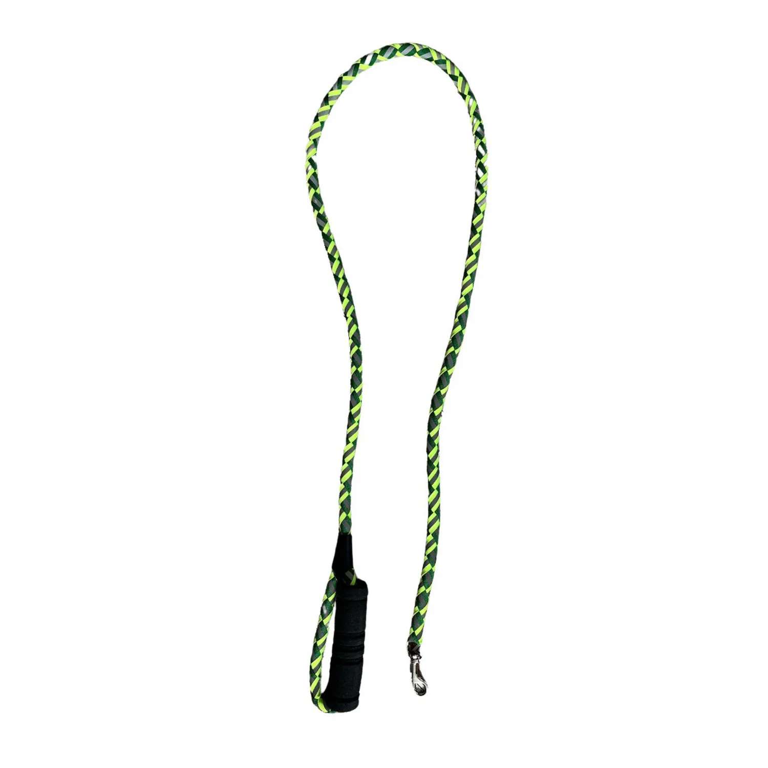 Trailla Reata 150 cm Reflectiva Verde Limón