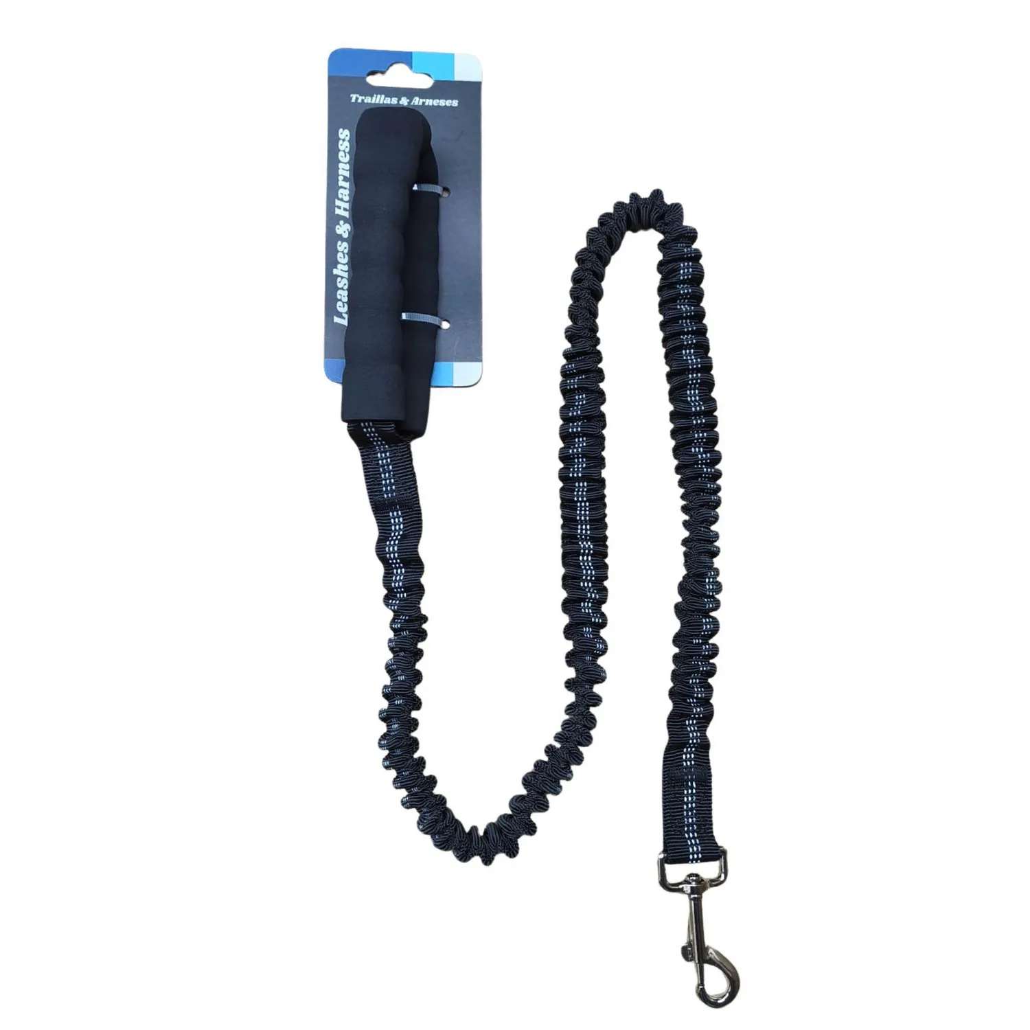 Trailla Perro Anti Tirones 120 X 2 Cm Negro