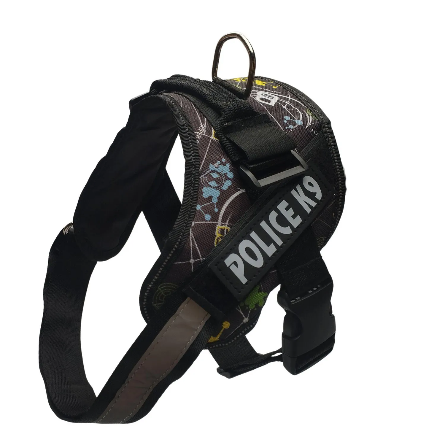 Arnes Para Perro K-9 Talla L Diseños Negro