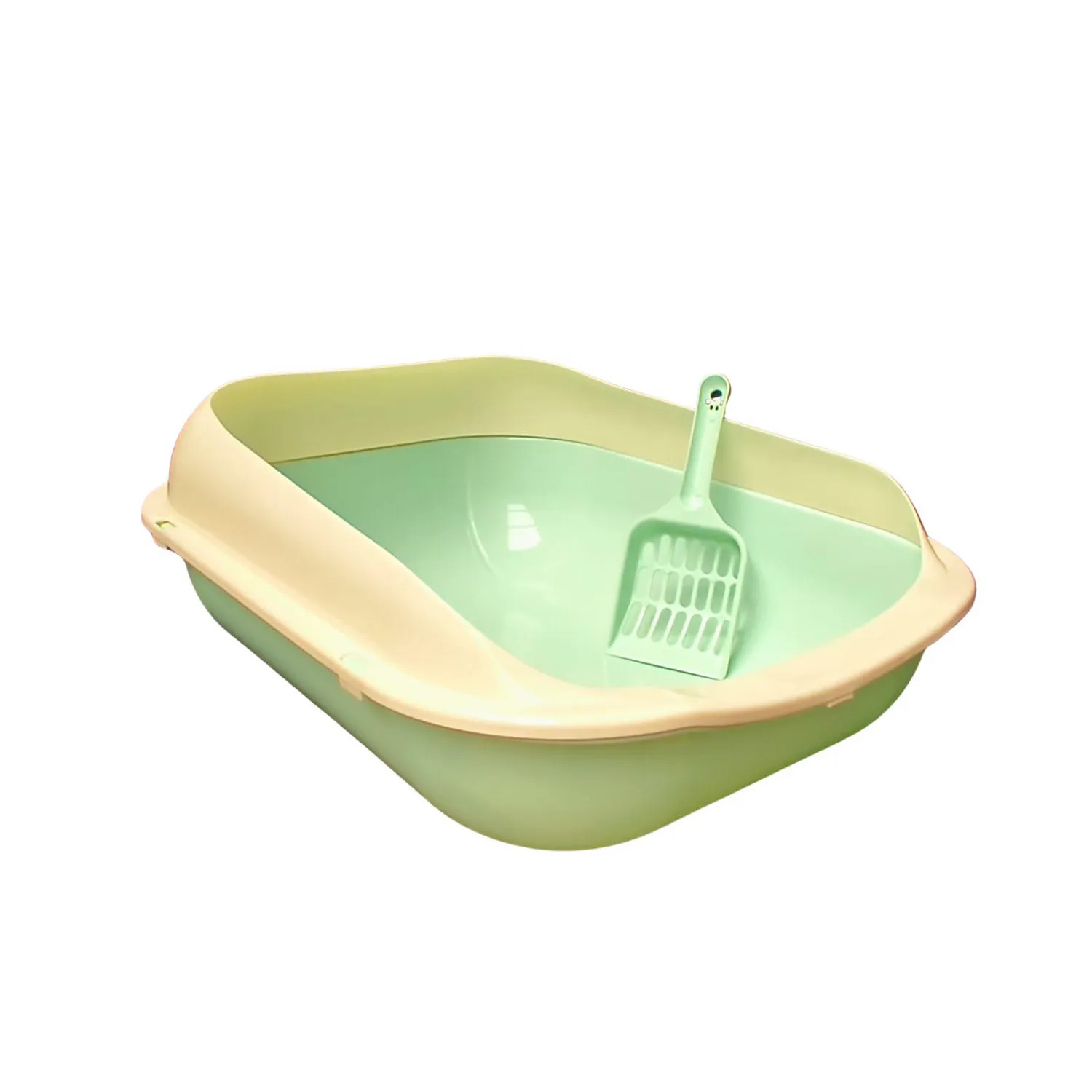Bandeja Gato Con Pala 47x39x37 cm Pqn Verde
