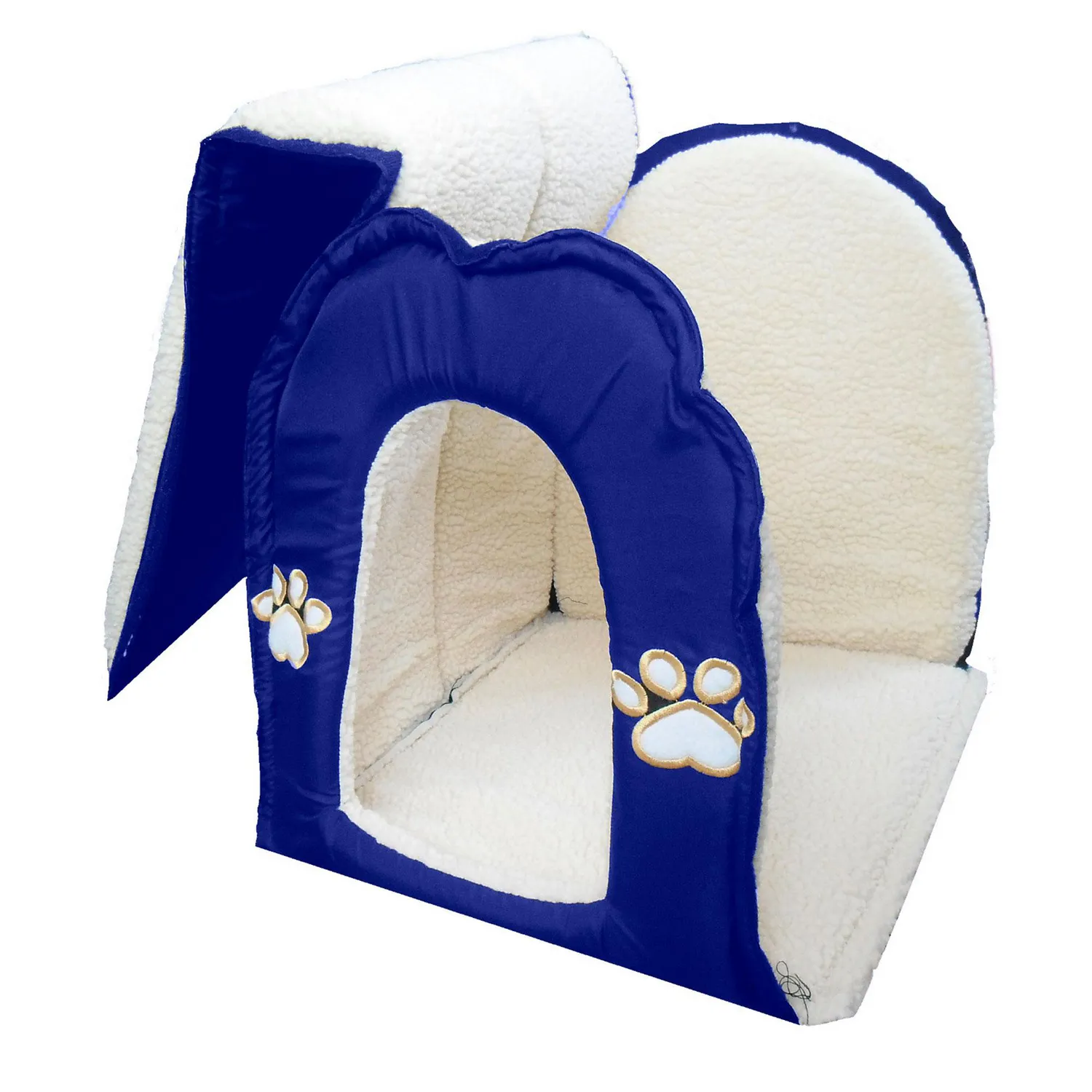 Casa Iglu Peluche - Azul Oscuro